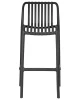 Купить Набор 4 шт Стул барный DOBRIN CHLOE BAR, темно-серый в интернет-магазине КупиКресла.ру