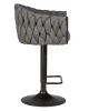 Купить Набор 2 шт Стул барный DOBRIN LEON, графитовая ткань (LAR-275-21) в интернет-магазине КупиКресла.ру