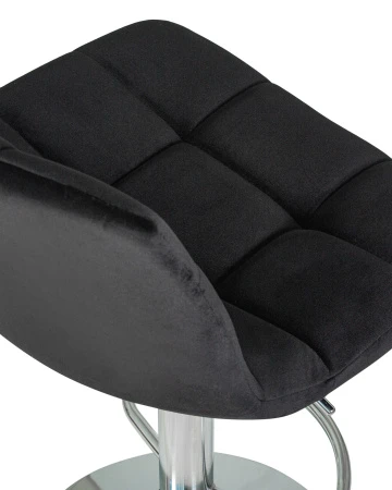 Купить Стул барный DOBRIN TAILOR, черный велюр (MJ9-101) по выгодной цене для кафе, ресторанов и кухни