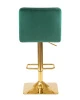 Купить Набор 2 шт Стул барный DOBRIN GOLDIE, зеленый велюр (MJ9-88) в интернет-магазине КупиКресла.ру