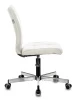 Офисные кресла - Кресло Бюрократ CH-330M молочный Velvet 20 крестовина металл хром