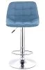 Купить Барный стул Everprof Cooper Ткань Голубой по выгодной цене для кафе, ресторанов и кухни