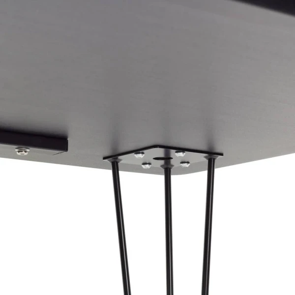 Купить Стол Solution 120x80х75,5см, чёрный по низкой цене