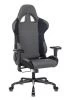 Кресла для геймеров - Кресло игровое Zombie 771N серый/черный с подголов. крестовина металл черный