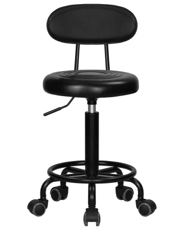 Офисные кресла - Табурет мастера DOBRIN BILLY BLACK, черный