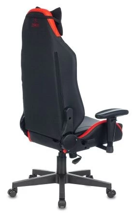 Кресла для геймеров - Кресло игровое Zombie HERO BATTLEZONE PRO черный/красный искусственная кожа с подголов. крестовина пластик