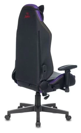 Кресла для геймеров - Кресло игровое Zombie HERO JOKER PRO черный/фиолетовый искусственная кожа с подголов. крестовина пластик