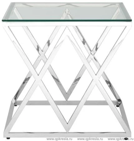 Журнальный стол ИНСИГНИЯ 55 Серебро