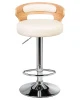 Купить Набор 2 шт Стул барный DOBRIN FRED, натуральное дерево, кремовый в интернет-магазине КупиКресла.ру