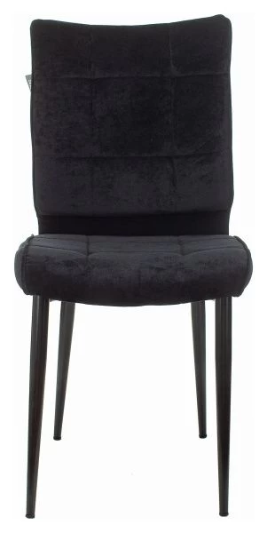 Стул для кухни Бюрократ KF-4 черный Light 20 металл черный на ножках (KF-4/LT20)