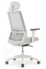 Эргономичные кресла - Кресло Work W-218C WHITE Светло-серый