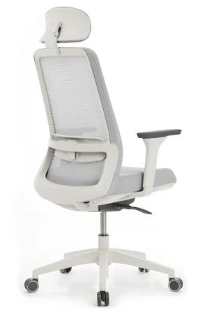 Эргономичные кресла - Кресло Work W-218C WHITE Светло-серый