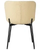 Купить Стул обеденный DOBRIN MILO, черные ножки, кремовый букле (UF992-02) в интернет-магазине КупиКресла.ру