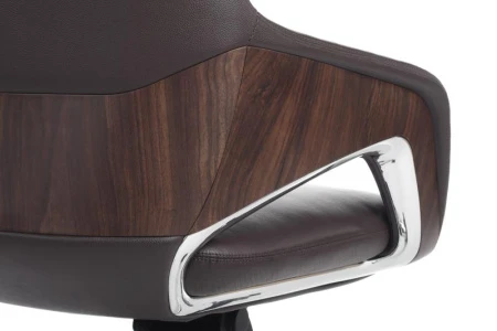 Кресла руководителя - Кресло Aura-M FK005-B Темно-коричневый
