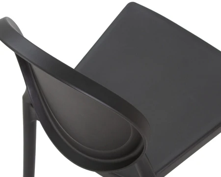 Купить Набор 4 шт Стул обеденный DOBRIN ALBERT, цвет чёрный в интернет-магазине КупиКресла.ру