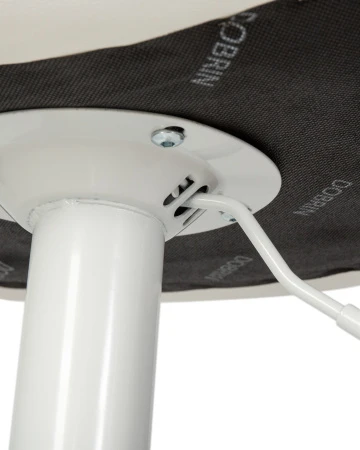 Купить Стул барный DOBRIN TAILOR WHITE, белый PU по выгодной цене для кафе, ресторанов и кухни