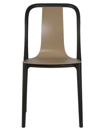 Купить Набор 4 шт Стул обеденный DOBRIN ADAM, черный/бежевый в интернет-магазине КупиКресла.ру