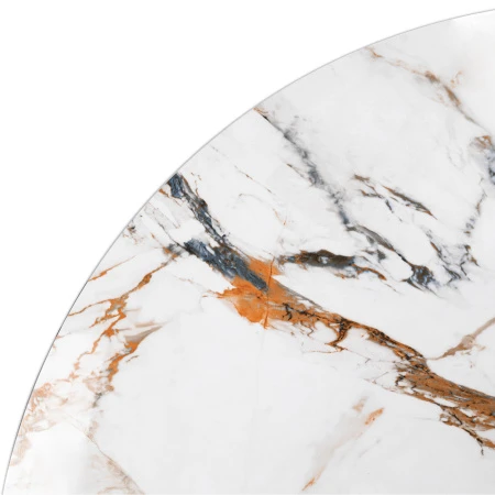 Купить Стол BRAVO 140х85х77 см керамогранит Calacatta Matt по низкой цене