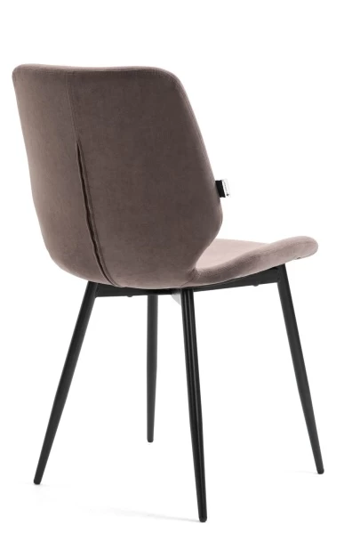 Купить Стул обеденный Everprof Boom Ткань Коричневый по низкой цене