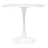 Купить Стол Tulip диам.100см, белый по низкой цене