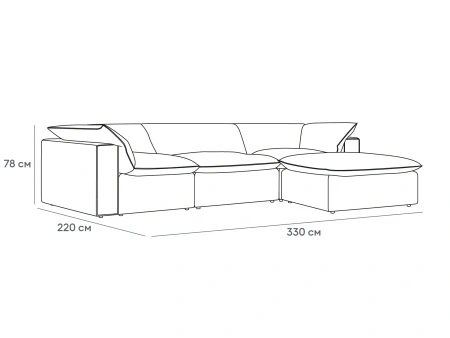 Купить Диван Rivoli по низкой цене