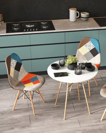 Купить Стул Eames DSW пэчворк по низкой цене