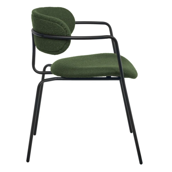 Купить Комплект из 2-х стульев Ant букле зелёный по низкой цене