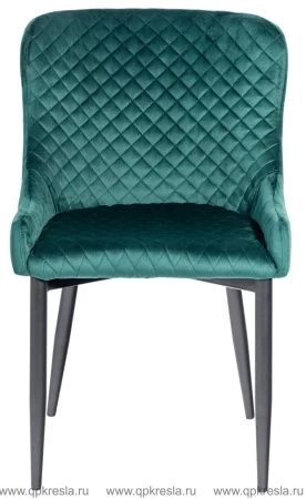 Стул Ститч велюр зеленый
