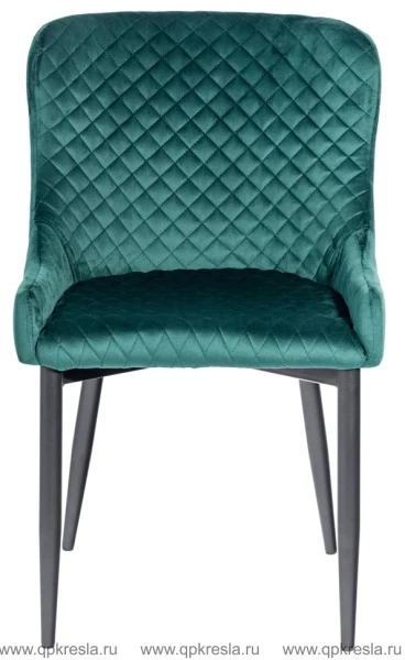 Стул Ститч велюр зеленый