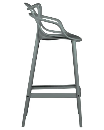 Купить Стул барный DOBRIN MASTERS BAR, тёмно-серый (GR-04) по выгодной цене для кафе, ресторанов и кухни