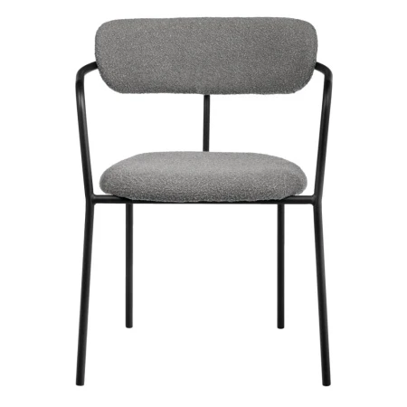 Купить Стул Ant букле серый по низкой цене