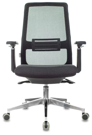 Кресла руководителя - Кресло руководителя Бюрократ MC-915 черный TW-01 38-418 сетка/ткань крестов. алюминий