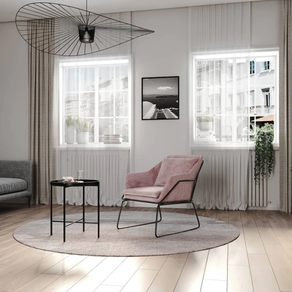 Купить Оттоманка ALEX пудровый по низкой цене