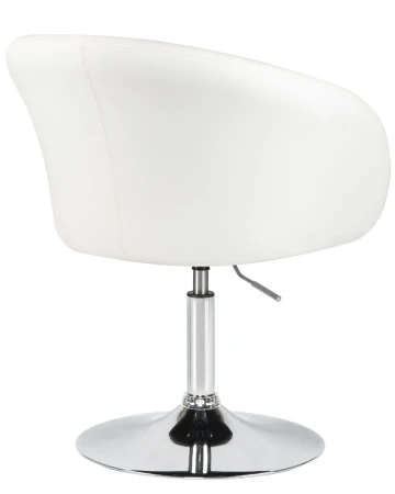 Купить Кресло дизайнерское DOBRIN EDISON, белый по низкой цене