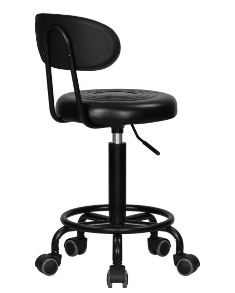 Табурет мастера DOBRIN BILLY BLACK, черный | Купить в КупиКресла.ру