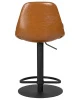 Купить Набор 2 шт Стул барный DOBRIN ROME, коричневый винтажный PU (MS09) в интернет-магазине КупиКресла.ру