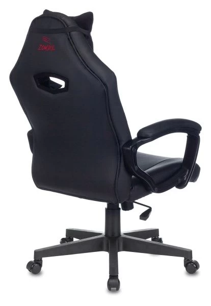 Кресло игровое Zombie HERO BATTLEZONE черный/красный искусственная кожа с подголов. крестовина пластик | Купить в КупиКресла.ру