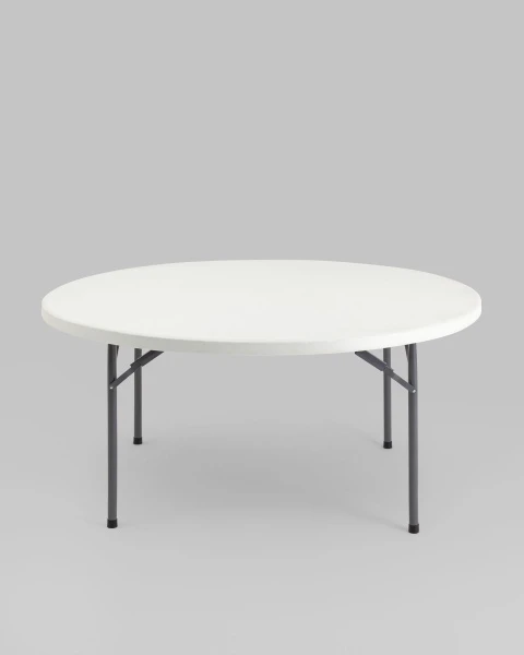 Купить Стол круглый складной пластиковый Кейт 160 по низкой цене