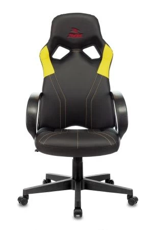 Кресла для геймеров - Кресло игровое Zombie RUNNER черный/синий искусст.кожа/ткань крестовина пластик