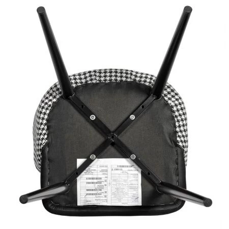 Купить Стул Paola чёрный с жаккардом в интернет-магазине КупиКресла.ру