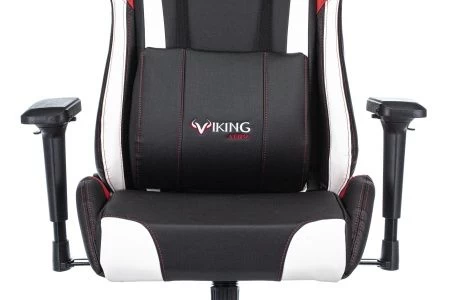 Кресла для геймеров - Кресло игровое Zombie VIKING TANK черный/красный/белый искусственная кожа с подголов. крестовина металл