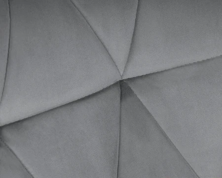 Купить Стул барный DOBRIN BARNY BLACK, серый велюр (MJ9-75) по выгодной цене для кафе, ресторанов и кухни