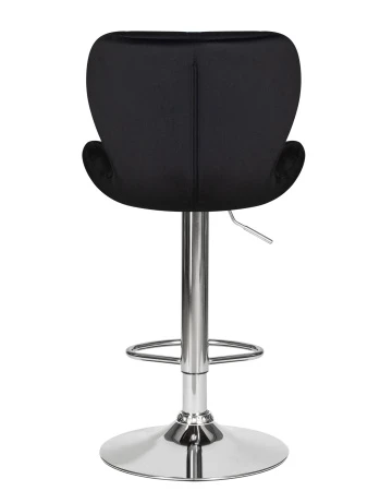 Купить Стул барный DOBRIN BARNY, черный велюр (MJ9-101) по выгодной цене для кафе, ресторанов и кухни