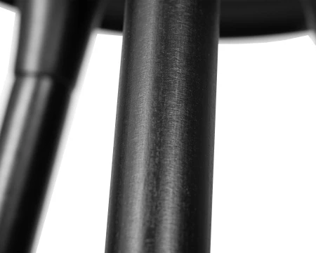 Купить Табурет барный DOBRIN ROYCE BLACK, чёрный (B-03) по выгодной цене для кафе, ресторанов и кухни