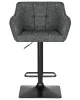 Купить Стул барный DOBRIN RALF, серый твид (LEO11) по выгодной цене для кафе, ресторанов и кухни