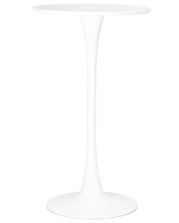 Стол барный MIA BAR, белая столешница, белое основание
