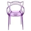 Купить Стул Masters прозрачный сиреневый по низкой цене