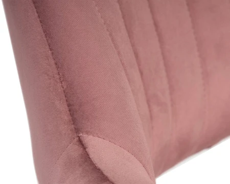 Купить Набор 2 шт Стул барный DOBRIN CHARLY GOLD, розовый велюр (MJ9-32) в интернет-магазине КупиКресла.ру