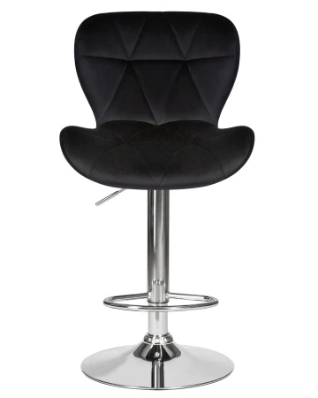 Купить Стул барный DOBRIN BARNY, черный велюр (MJ9-101) по выгодной цене для кафе, ресторанов и кухни