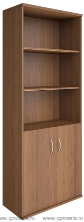 Шкаф высокий широкий (2 низкие двери ЛДСП) А.СТ-1.1